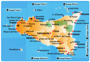 Map Sicily | Sicilian Tours